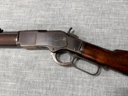 Winchester Model 1873 left-side receiver, hammer, trigger, and lever