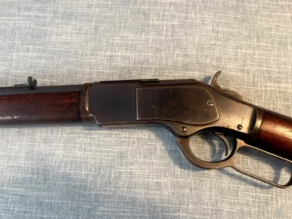 Winchester Model 1873 left-side receiver, hammer, trigger, and lever