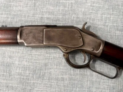 Winchester Model 1873 Third Model left-side receiver, hammer, trigger, and lever