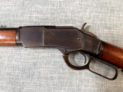 Winchester Model 1873 Third Model left-side receiver, hammer, trigger, and lever