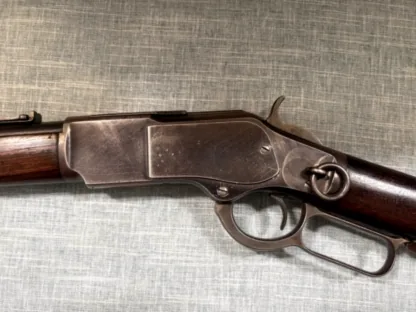 Winchester Model 1873 left-side receiver, saddle ring, hammer, trigger, and lever