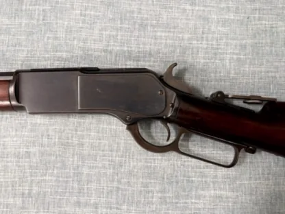 Winchester Model 1876 Third Model left-side receiver, hammer, trigger, and lever